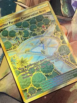 Aether Paradise Conservation Area SV87/SV94 Gold Hidden Fates NM+ Pokemon TCG - Image 3