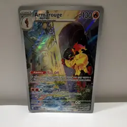Pokemon Armarouge Illustration Rare Holo SV01 Scarlet & Violet 203/198 2023 - Image 1