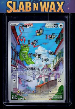 Pokemon tcg SV05: Temporal Forces Chatot #181/162 - Image 1