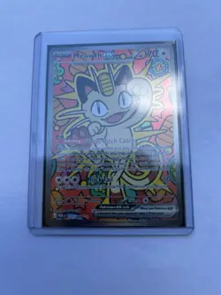 Pokemon Meowth EX 121/088 Perfect Order Straight to Sleeve Never Played - Image 3