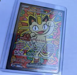Pokemon Meowth EX 121/088 Perfect Order Straight to Sleeve Never Played - Image 5