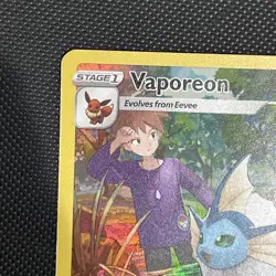 Pokemon Vaporeon TG02/TG30 Brilliant Stars Trainer Gallery Ultra Rare Full Art - Image 2