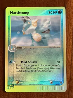 Marshtomp 36/97 Reverse Holo EX Dragon Pokemon TCG - Image 1