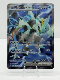 Pokemon TCG Black Kyurem EX Sv08: Surging Sparks 218/191 Ultra Rare Holo - Image 1
