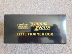 Pokemon TCG Crown Zenith ETB Elite Trainer Box Factory Sealed New 2023 English! - Image 5