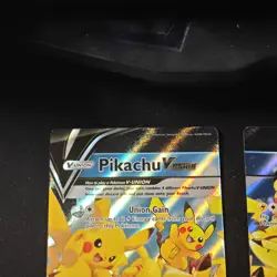 Pikachu V Union SWSH 139 140 141 142 Pokemon ENG Celebrations BLack Star Promo - Image 2