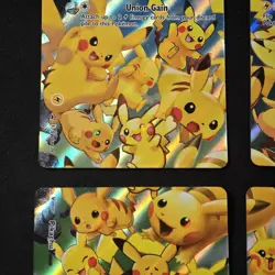 Pikachu V Union SWSH 139 140 141 142 Pokemon ENG Celebrations BLack Star Promo - Image 3