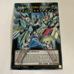 YuGiOh Rarity Collection 5 Number 99: Utopia Dragonar (Overframe Ultra Rare) ... - Image 1