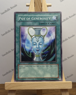 Yugioh * Pot Of Generosity * CRV-EN0436 * Cybernetic Revolution * Konami - Image 1