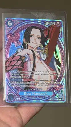 One Piece TCG Boa Hancock EB03-026 SP - One Piece Heroines Edition English - Image 2