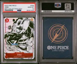 Ships Fast! Jinbe (Gift Collection 2023) ST01-005 One Piece Promotion Foil PSA - Image 3