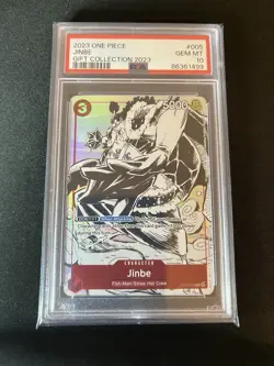 Ships Fast! Jinbe (Gift Collection 2023) ST01-005 One Piece Promotion Foil PSA - Image 4