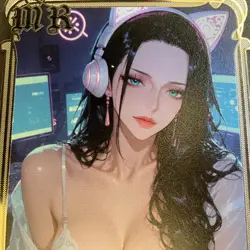 Goddess Story Gold METAL Card - Serial Number #/200! Anime Waifu BOA Bikini - Image 2
