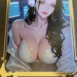 Goddess Story Gold METAL Card - Serial Number #/200! Anime Waifu BOA Bikini - Image 3
