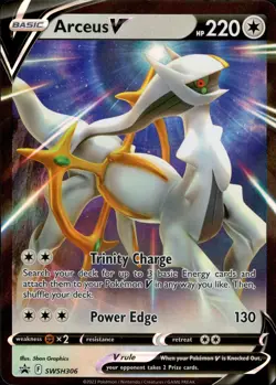 Arceus V - Promo SWSH: Sword & Shield Promo Cards SWSH306 NM - Image 1