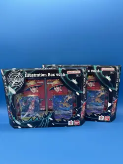 ONE PIECE Card Game Illustration Box Vol. 6 English Factory Sealed (Set of 2) - Image 1