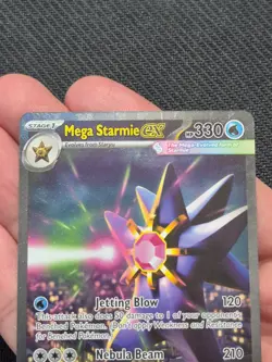 Pokemon Mega Starmie EX 118/088 SIR - Perfect Order NEAR MINT EXCELLENT CARD - Image 3