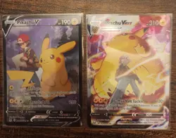 Pokemon Tcg Pikachu TG16 TG17 lot Of 2 Cards. Lost Origin - Image 1