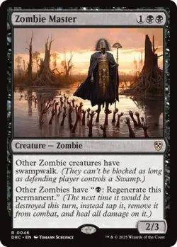 ~ Zombie Master ~ NM ~ Commander: Aetherdrift ~ MTG ~ - Image 1