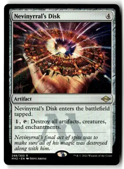 MTG Nevinyrral's Disk [MH2 - 298] LP 3-79 - Image 1