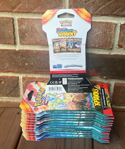 BRAND NEW-Pokemon TCG x13 Sleeved Surging Sparks Booster Packs - Image 2