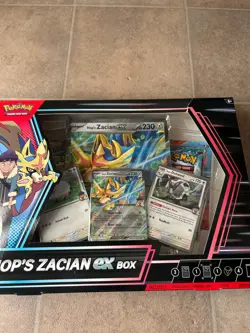 Pokemon Hop's Zacian ex box - Image 2