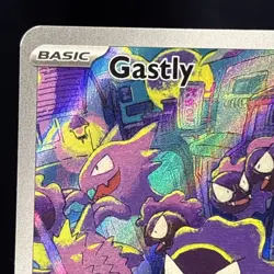Pokemon TCG - Gastly 177/162 - Temporal Forces Illustration Rare NM - Image 2
