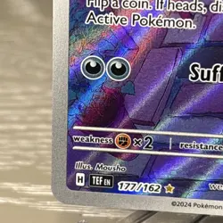 Pokemon TCG - Gastly 177/162 - Temporal Forces Illustration Rare NM - Image 5