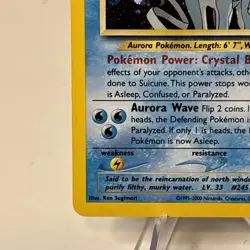 Pokemon Suicune Neo Revelations Holo Rare 14/64 - Image 4