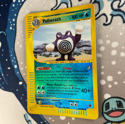 Poliwrath 24/165 Reverse Holo Rare Expedition Base Set Pokemon Card 2002 LP/MP - Image 4