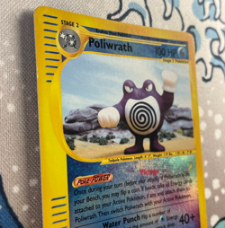 Poliwrath 24/165 Reverse Holo Rare Expedition Base Set Pokemon Card 2002 LP/MP - Image 5