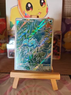 Pokemon Scampisto Art Rare | Deutsch 205/198 Karmesin & Purpur | Near Mint - Image 1