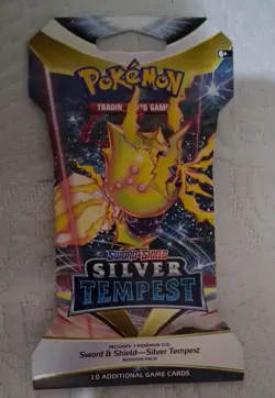 Pokemon TCG Silver Tempest Sleeved Booster Pack - Image 1