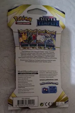 Pokemon TCG Silver Tempest Sleeved Booster Pack - Image 2