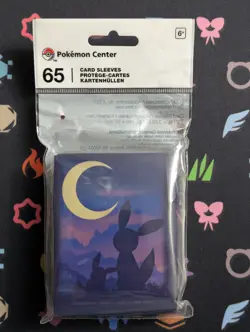 Pokemon TCG: Eevee & Umbreon Twilight Card Sleeves (65 Sleeves) Pokemon Center - Image 1