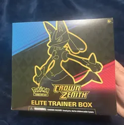 Pokemon TCG: Crown Zenith Elite Trainer Box - 10 Packs 820650851476 - Image 1
