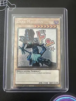 Yu-Gi-Oh Dark Magician RA05-EN083 Starlight Rare 1st Edition Mint Card - Image 1