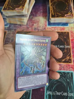 Yu-Gi-Oh! TCG Dragon Knight Draco-Equiste DREV-EN038 Ultra Rare 1st Edition LP - Image 3