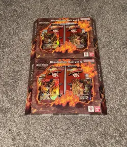 (2) One Piece Illustration Box Volume 5 Brand New Sealed - Image 1