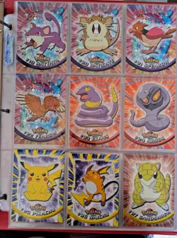 15% OFF - 1999 Topps Pokemon TV animation card First Edition Full Set MINT!!! - Image 3