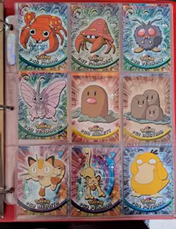 15% OFF - 1999 Topps Pokemon TV animation card First Edition Full Set MINT!!! - Image 5