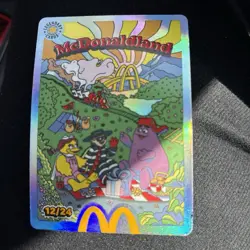 McDonald’s Card McDonaldland 12/24 Rare Holo Card UK Exclusive Code Redeemed - Image 1
