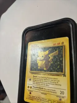 Pikachu Promo 1 WOTC Black Star Promo Card Free Shipping - Image 2