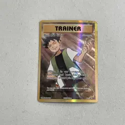 Pokemon TCG 2016 XY Evolutions Full Art Holo Card - Trainer Brock's Grit 107/108 - Image 1