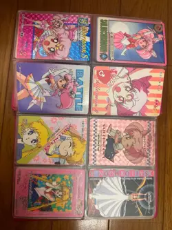 *Set of about 80 Sailor Moon cards and an album Good condition Rare at that time - Image 3