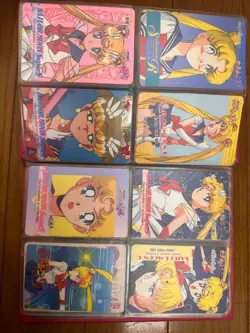 *Set of about 80 Sailor Moon cards and an album Good condition Rare at that time - Image 4