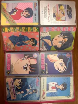 *Set of about 80 Sailor Moon cards and an album Good condition Rare at that time - Image 5