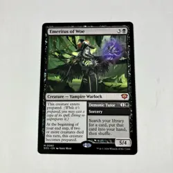 MTG Emeritus of Woe NM Secrets of Strixhaven Magic Card 80 - Image 1