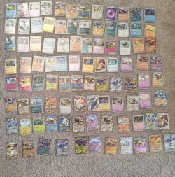 Pokemon EX / V / VMAX lot + IR cards (88 cards total) - Image 1