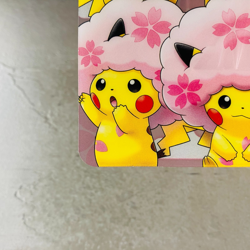 (EX) Sakura Afro Pikachu Pokemon Center 1st Anniversary Clear Card 2019 Nintendo - Image 4